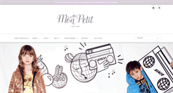 Desktop Screenshot of monpetitchild.com